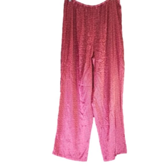 Victoria's secret red/Black pajama pants - Picture 2 of 4